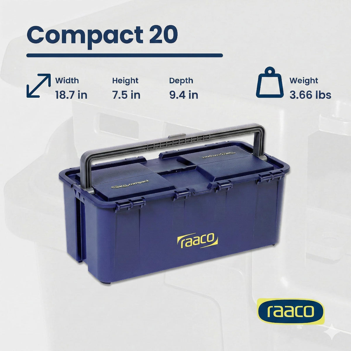 Tool Box with Removable Trays P77742