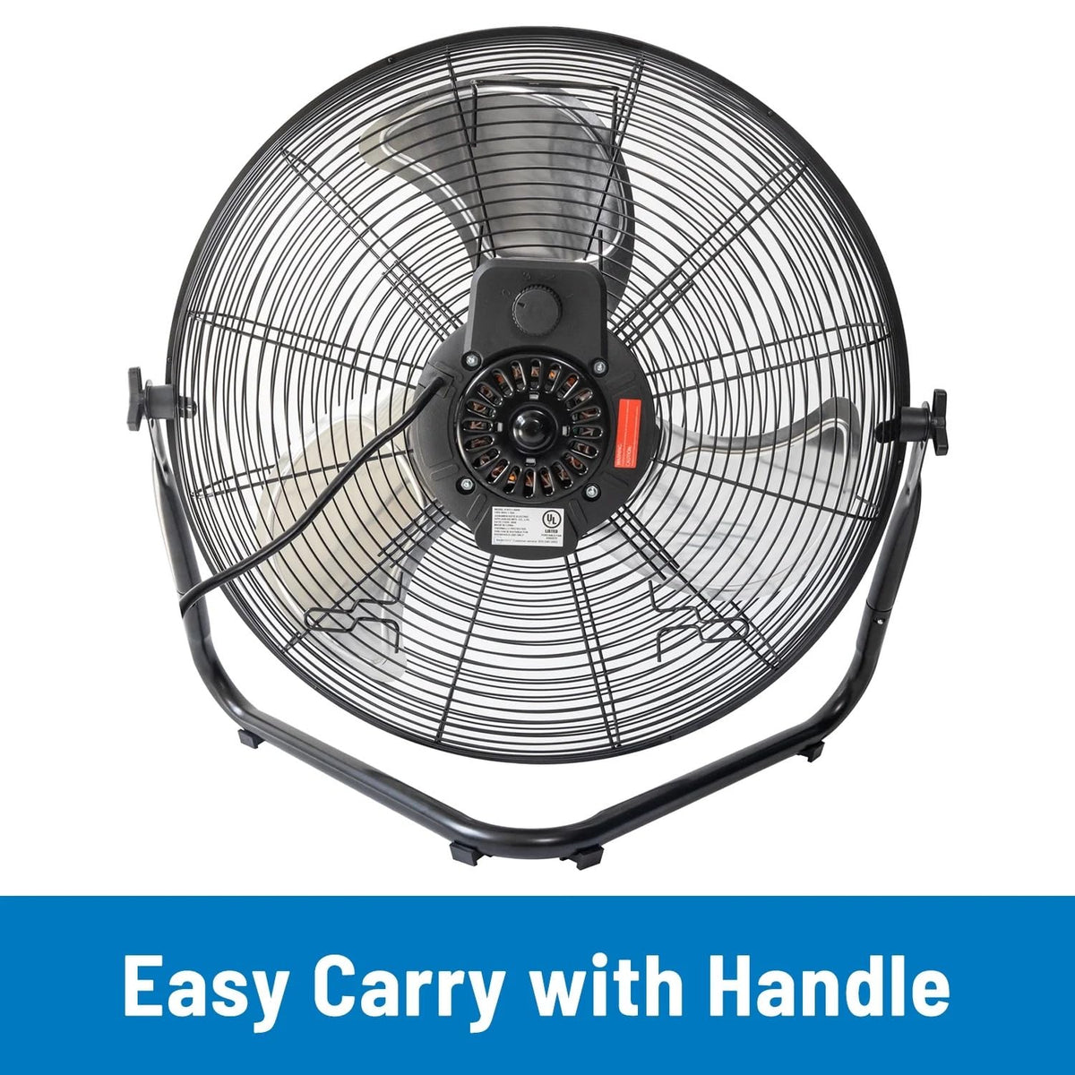 20 Inch 3 Speeds Metal Floor Fan K3349