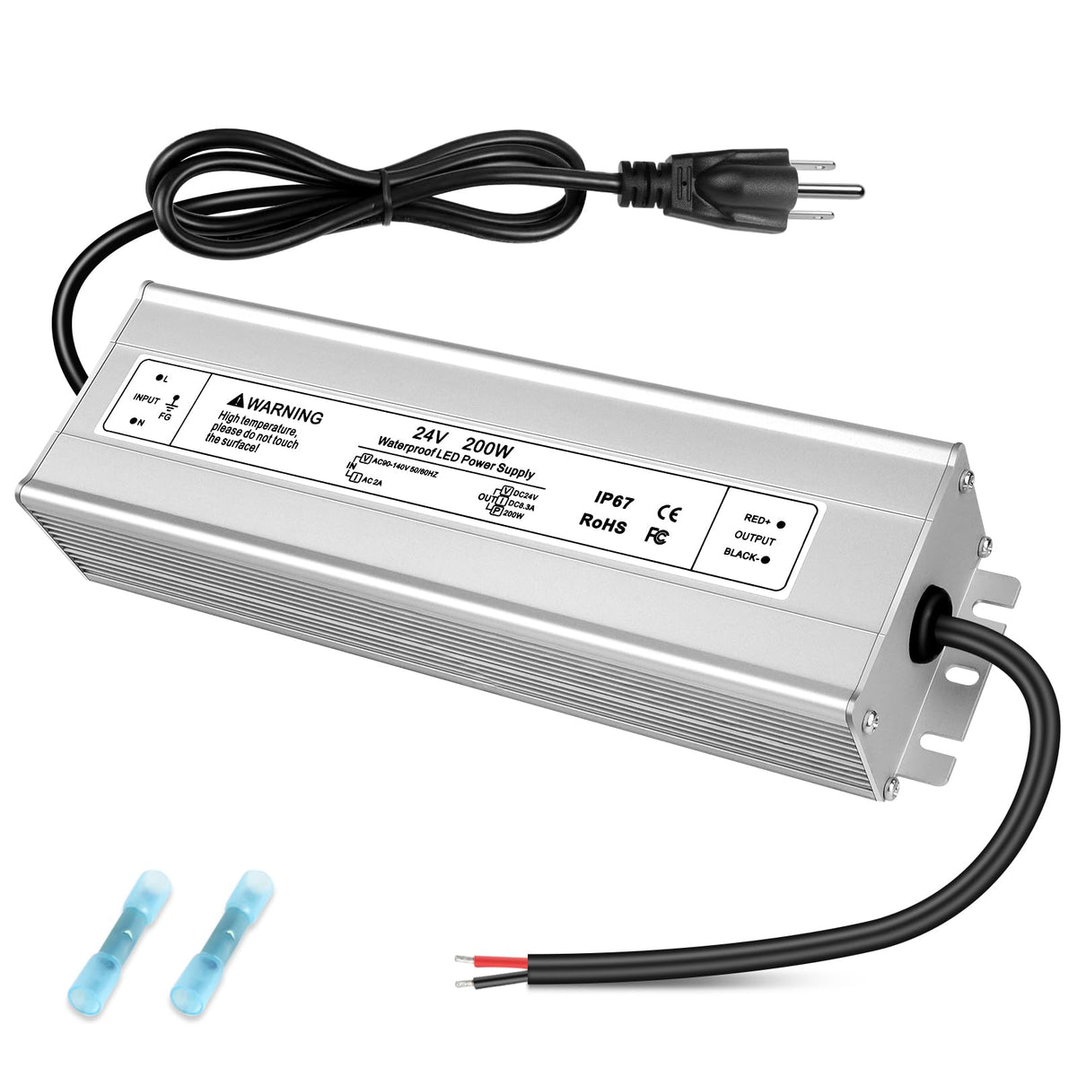 24V 200W IP67 Waterproof LED Power Supply P11973