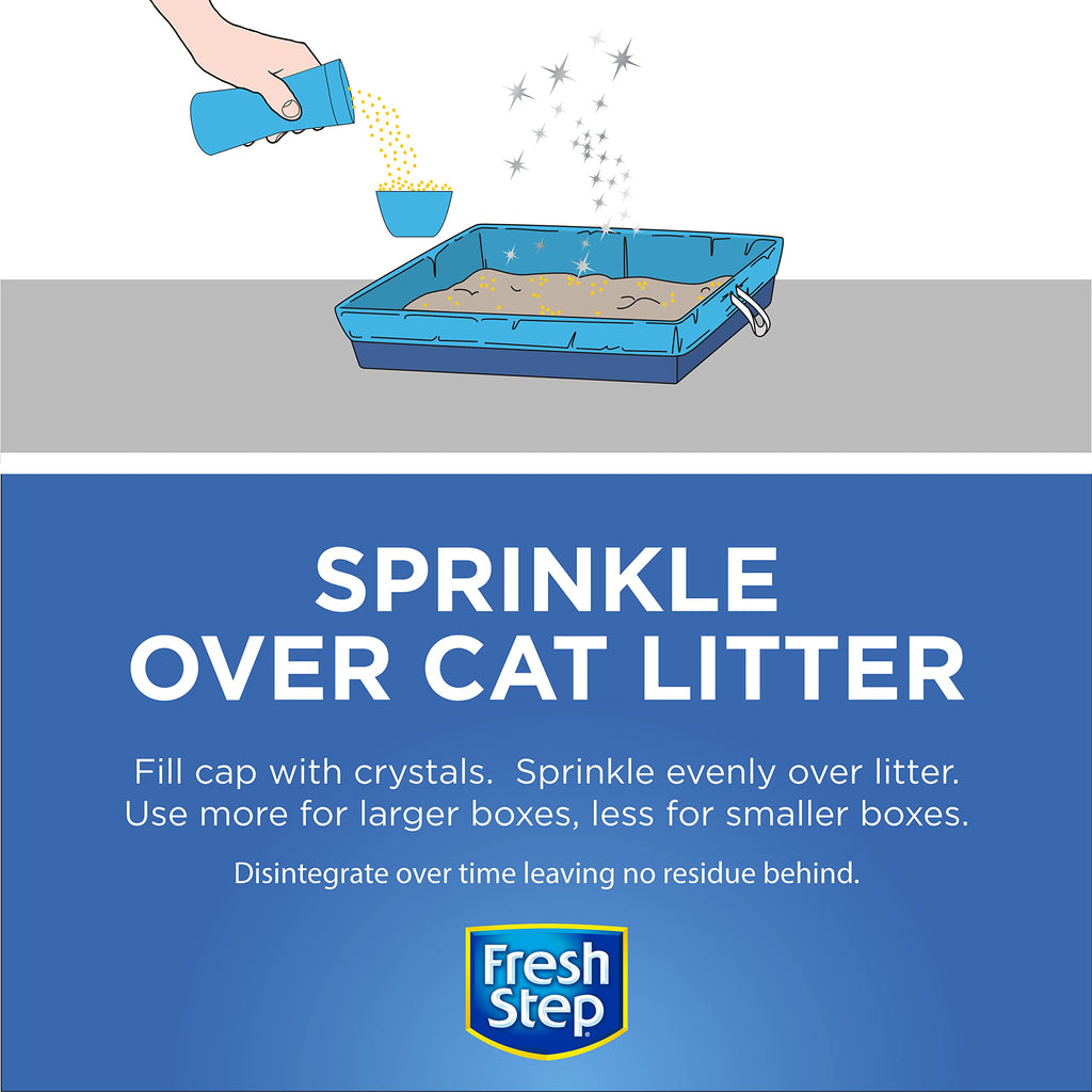 Cat Litter Crystals Summer Breeze Scent 15 Ounces 3 Pack T6862