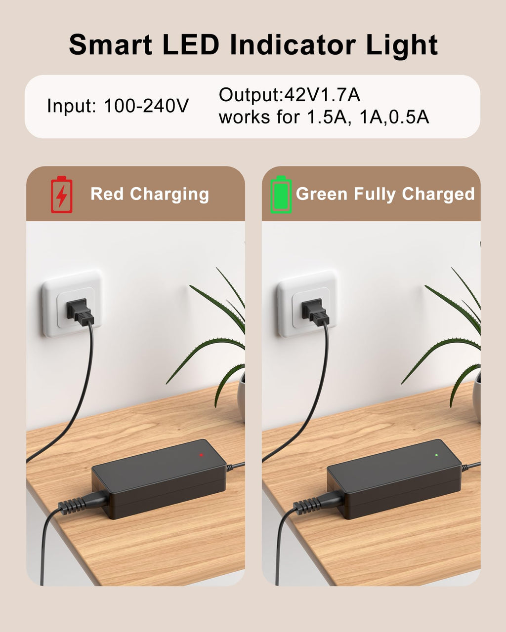 42V Electric Scooter Charger Z1849