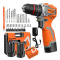 16.8V Brushless Cordless Drill Set with 2 Batteries J15256