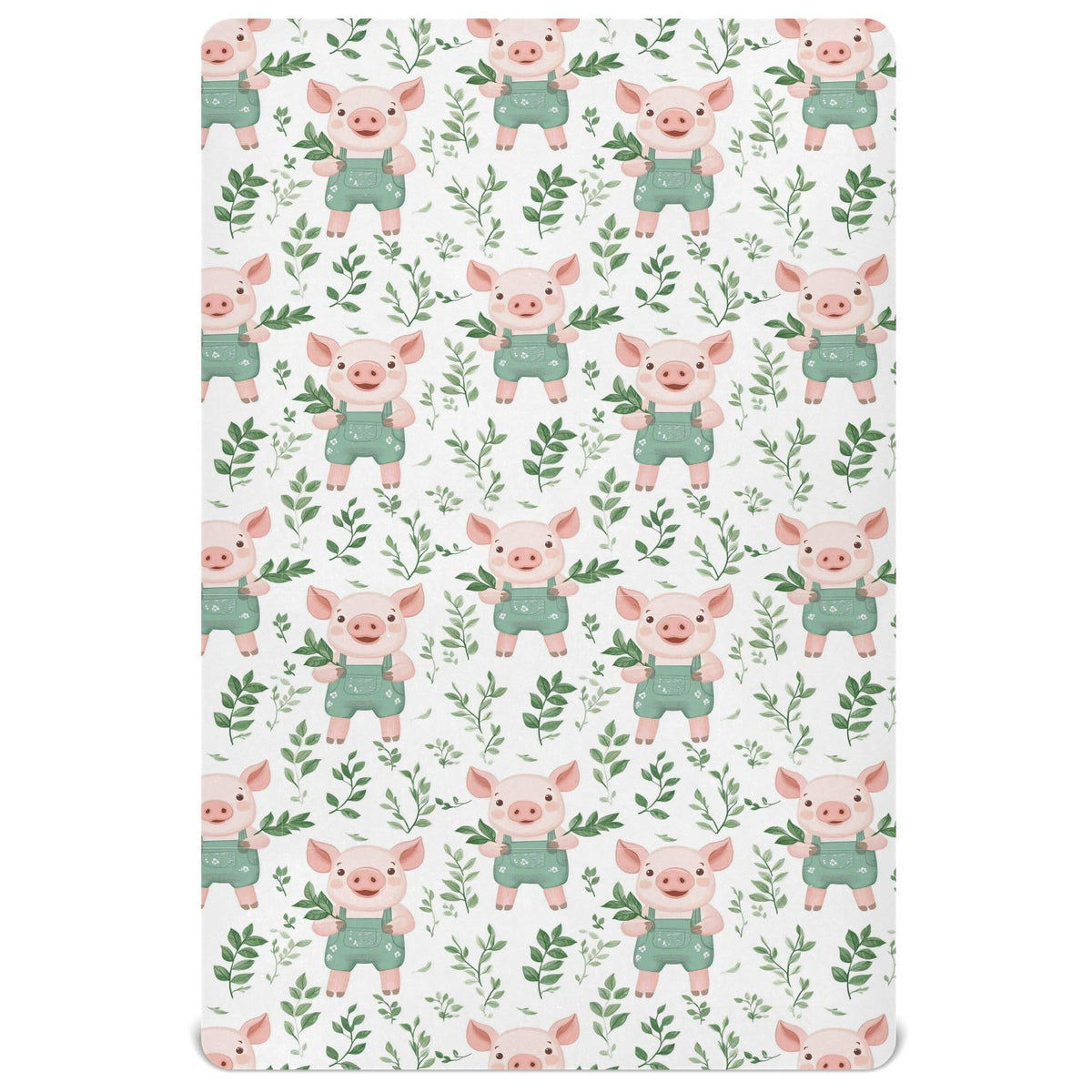 Soft Breathable Microfiber Crib Sheet Z6256