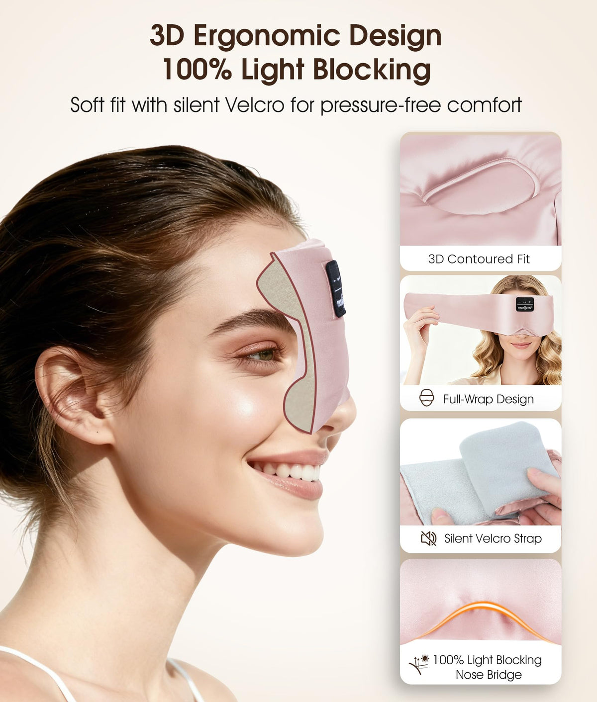 Silk Bluetooth Sleep Mask C799