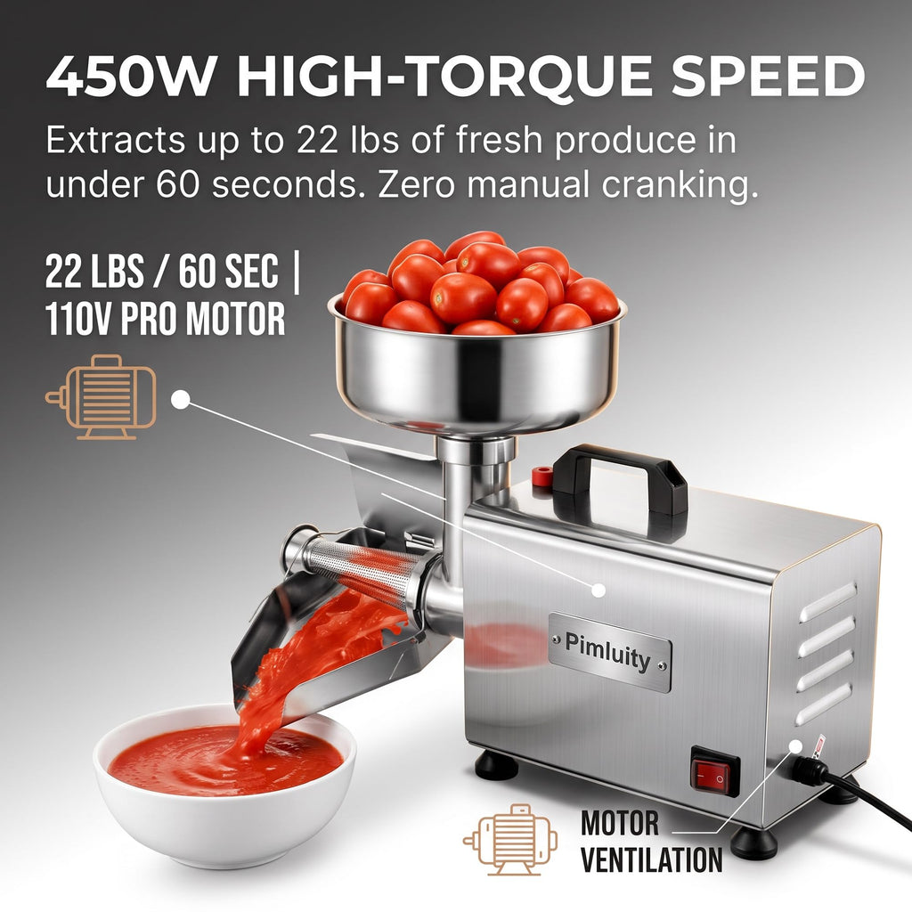 450W Electric Tomato Strainer M406
