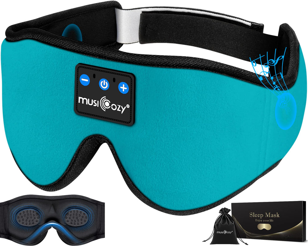 3D Bluetooth Wireless Headband Sleep Mask, Pack of 2 S2261