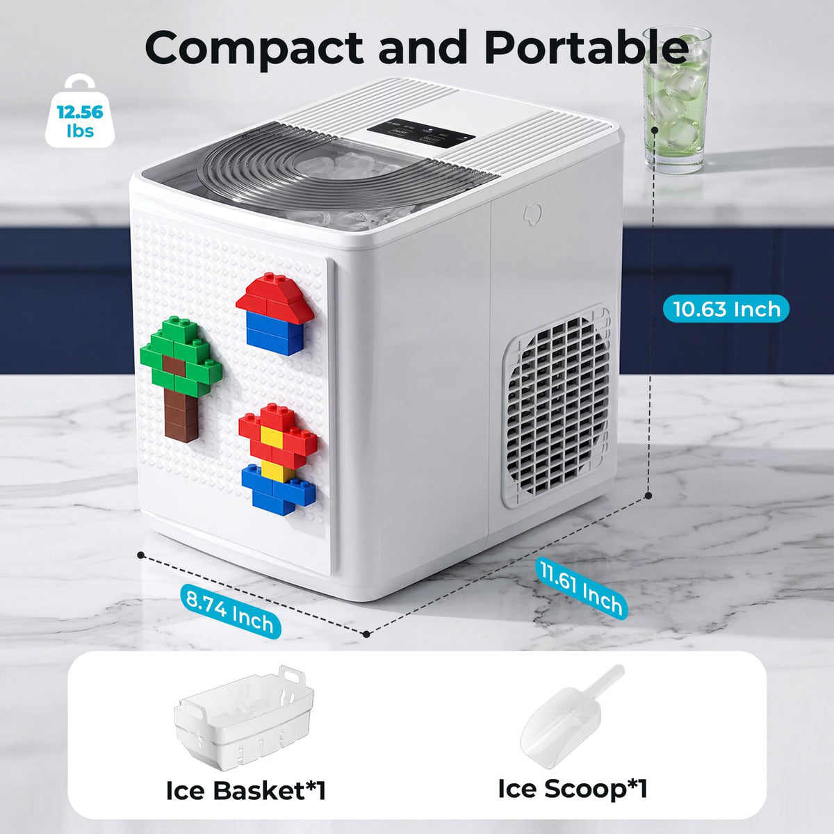 Bullet Ice Maker Countertop W1770