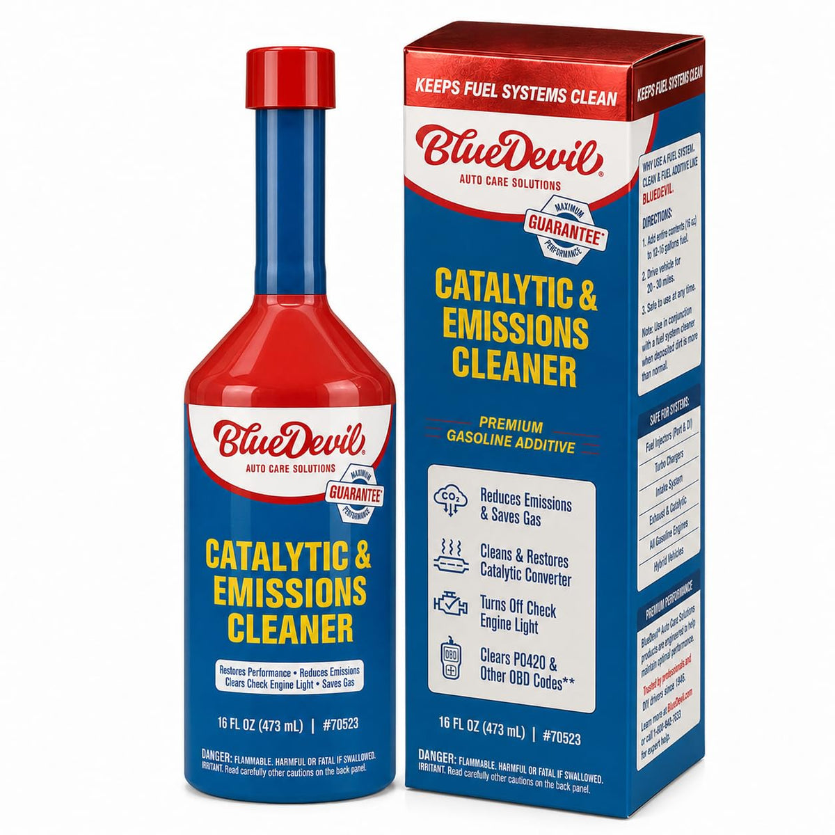 16 oz. 6 Pack Catalytic & Emission System Cleaner T706380