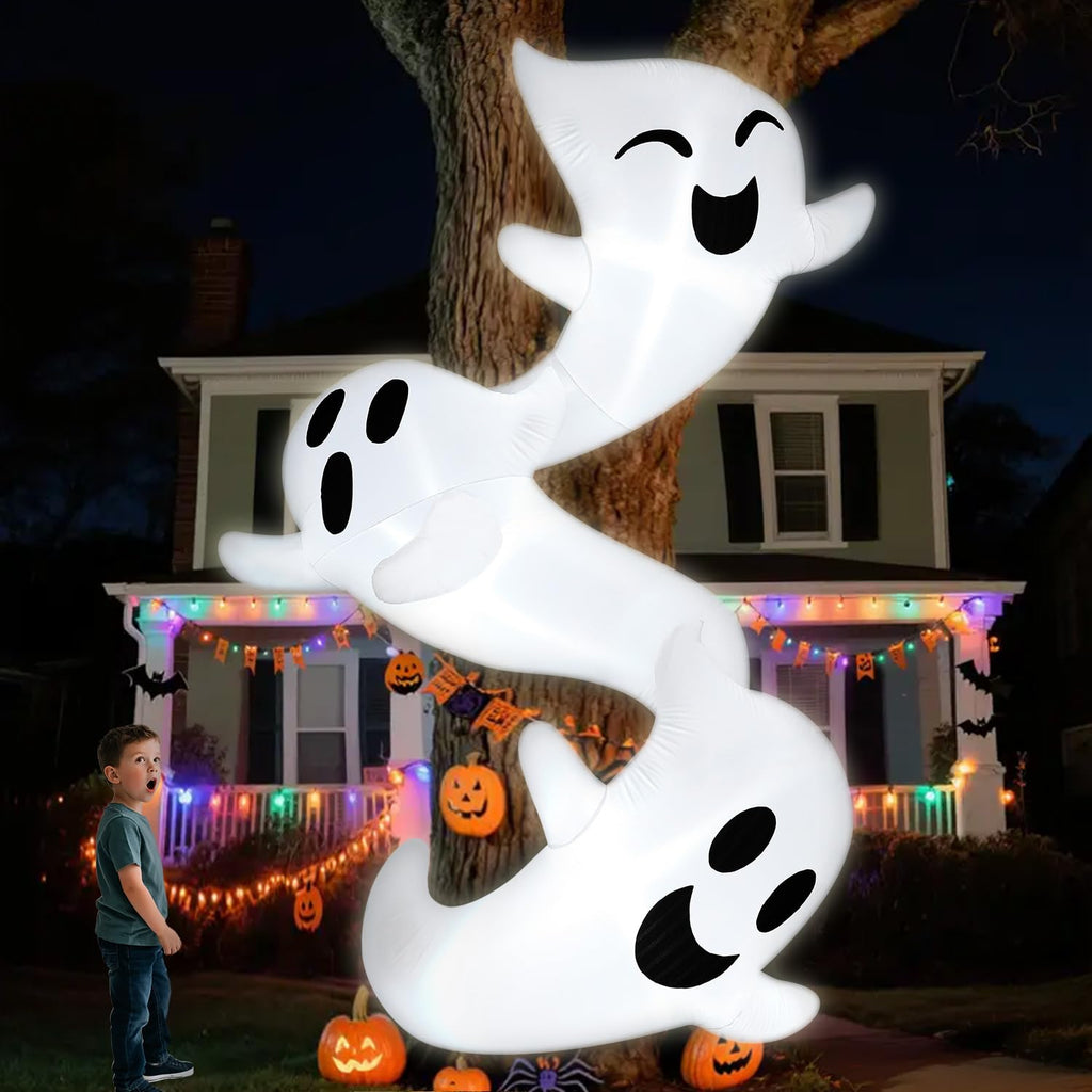 8ft Light Up Inflatable Ghosts U715
