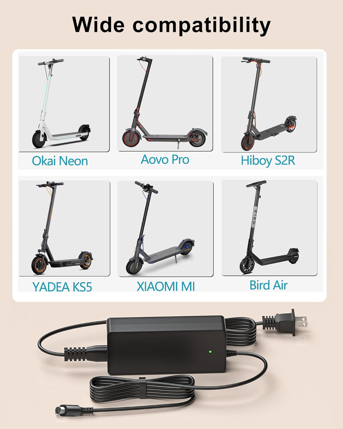 42V Electric Scooter Charger Z1849