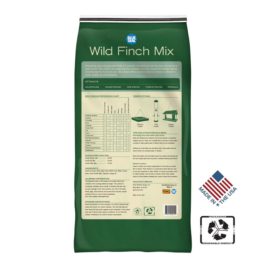 Finch Wild Bird Seed 20lb Bag N31074