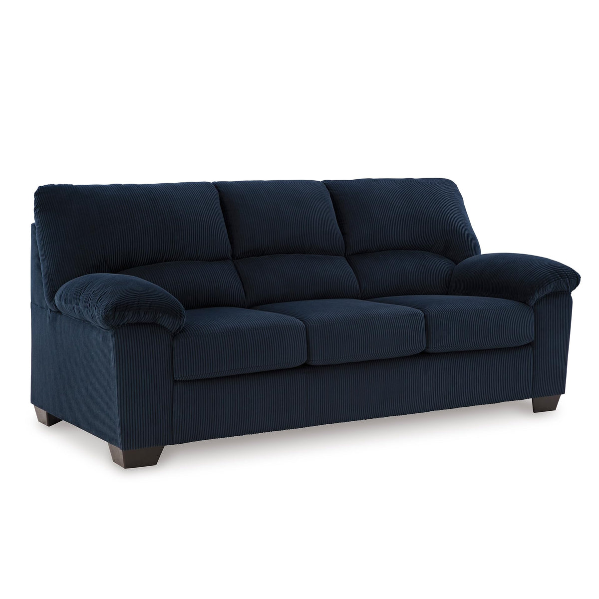 Navy Corduroy Sofa S56614