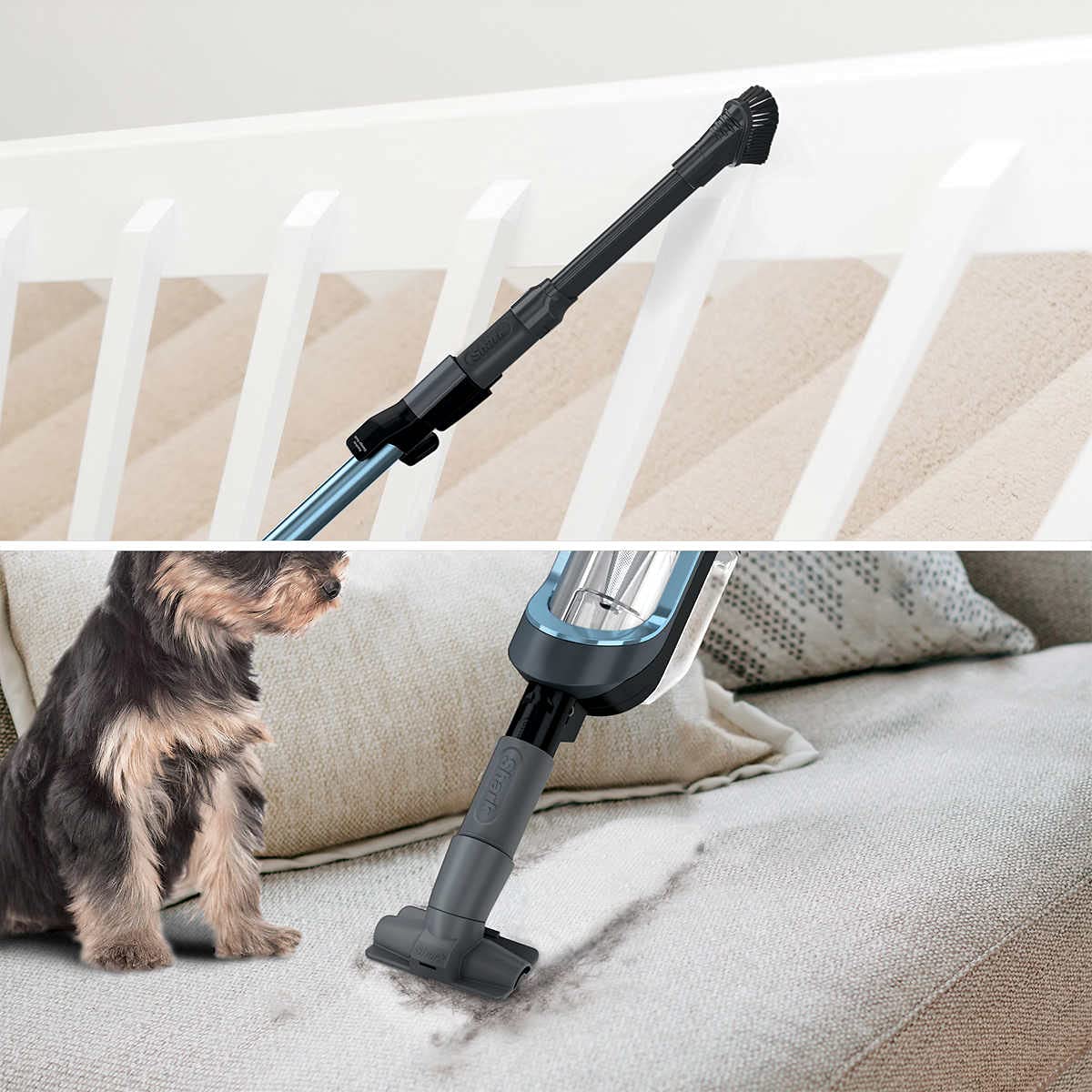 Corded Stick Vacuum with Self-Cleaning Brushroll I364