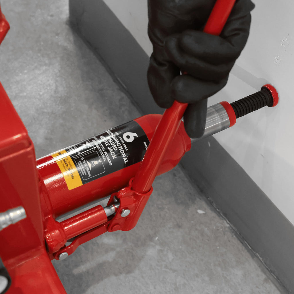 6 Ton Red Welded Car Bottle Jack O387