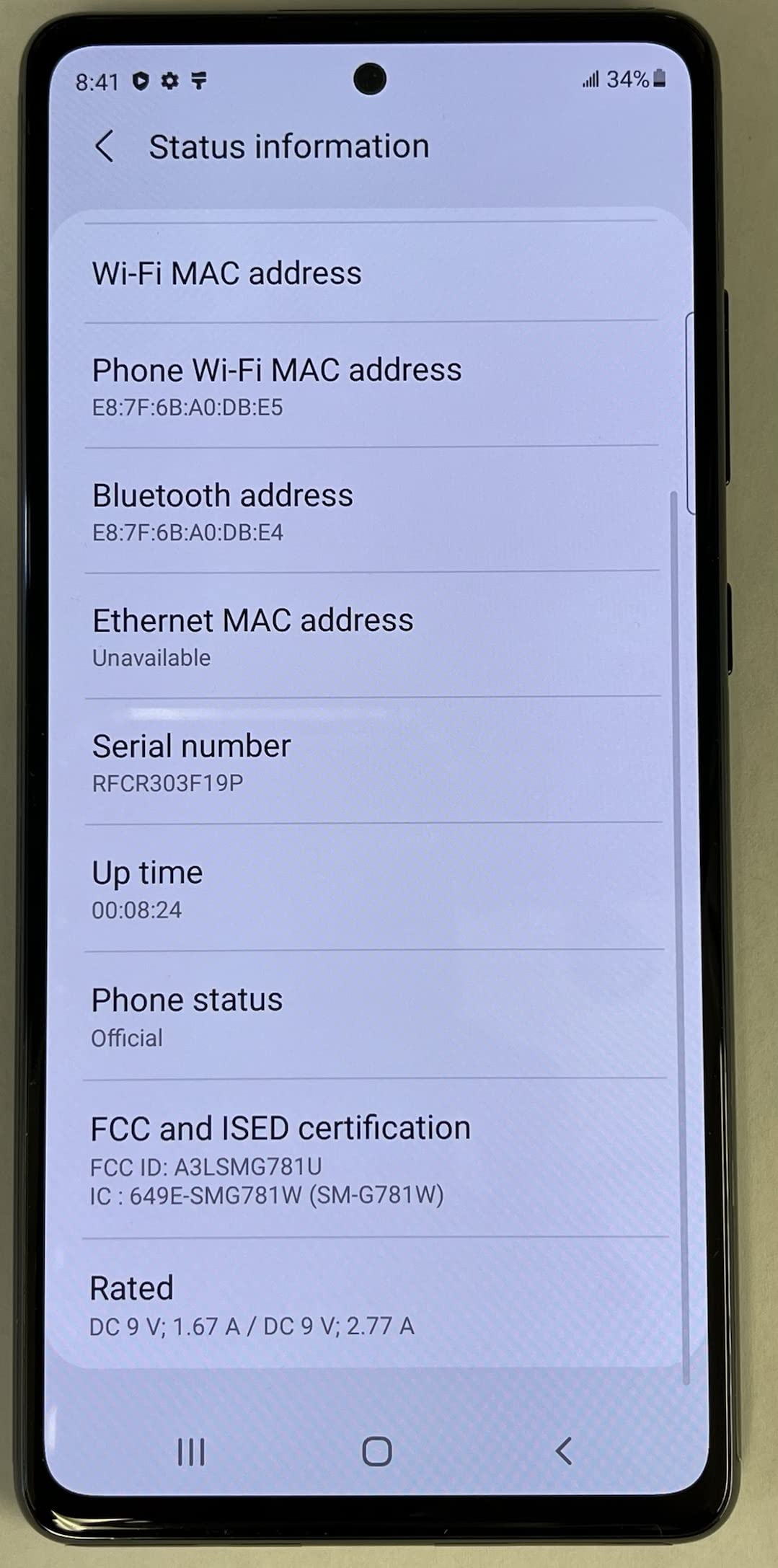 Unlocked 5G 256GB Smartphone U4734