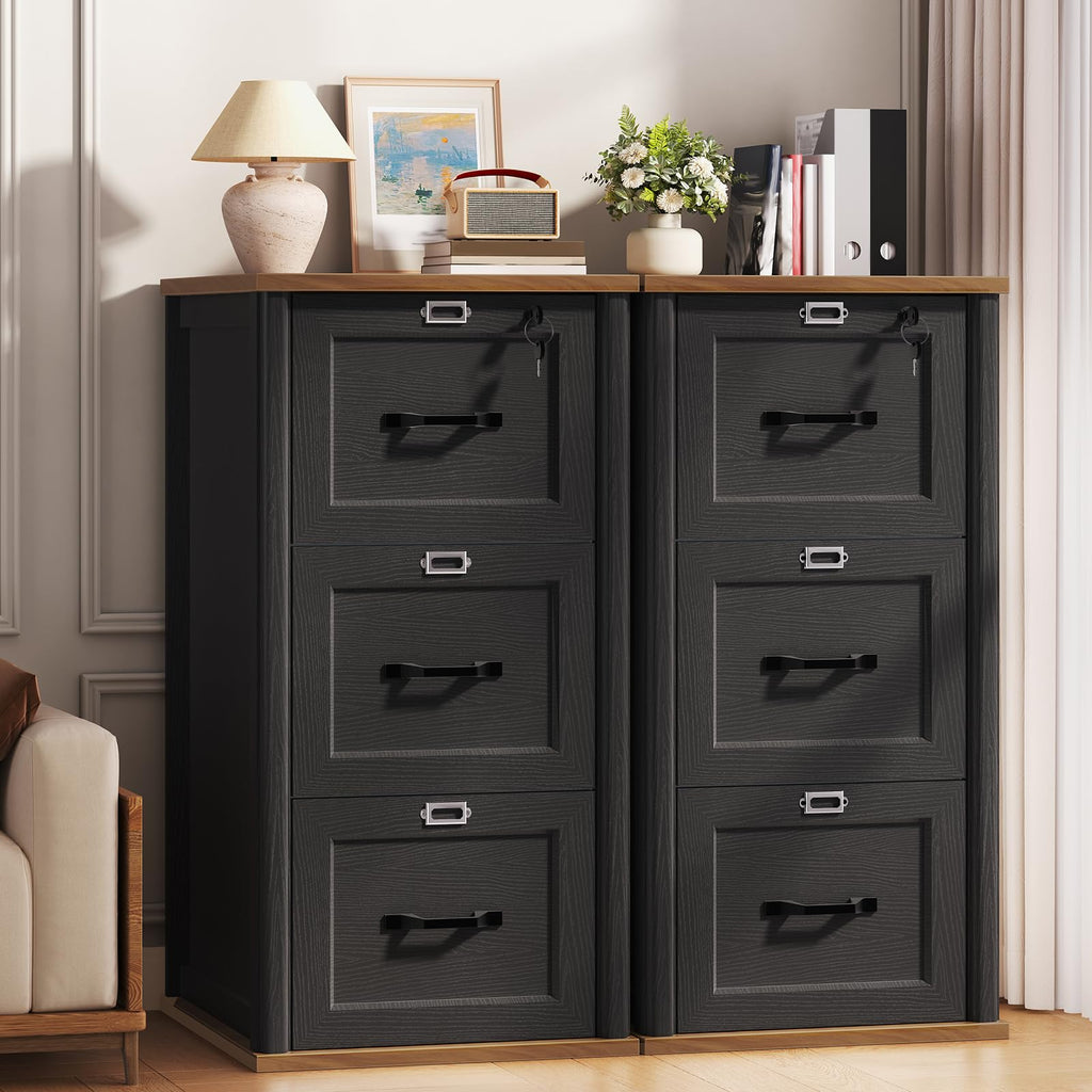 3 Drawer File Cabinet with Lock Y154426