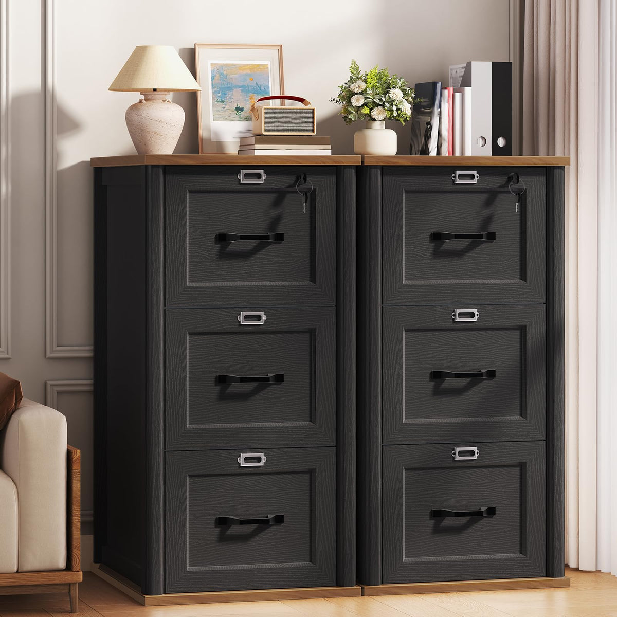 3 Drawer File Cabinet with Lock Y154426