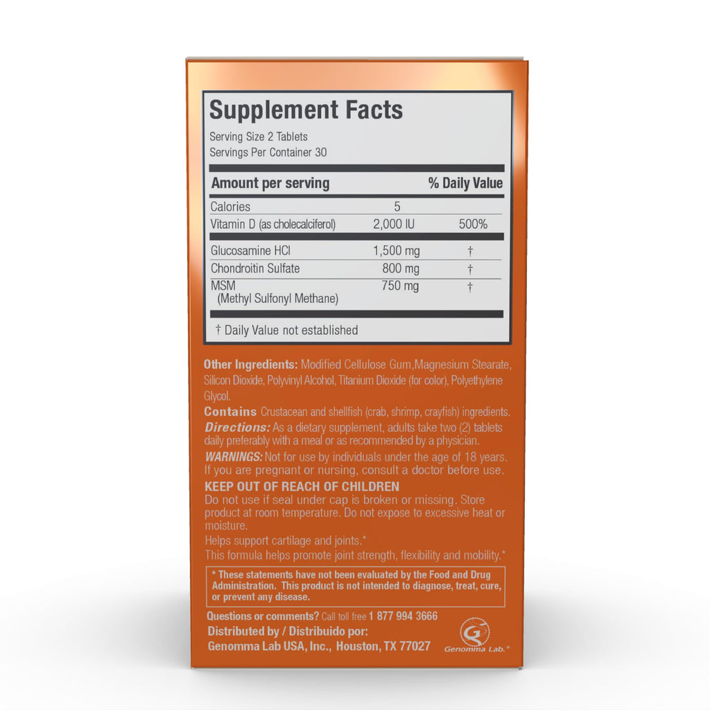 Joint Support Supplement 60 Count 6 Pack Q121