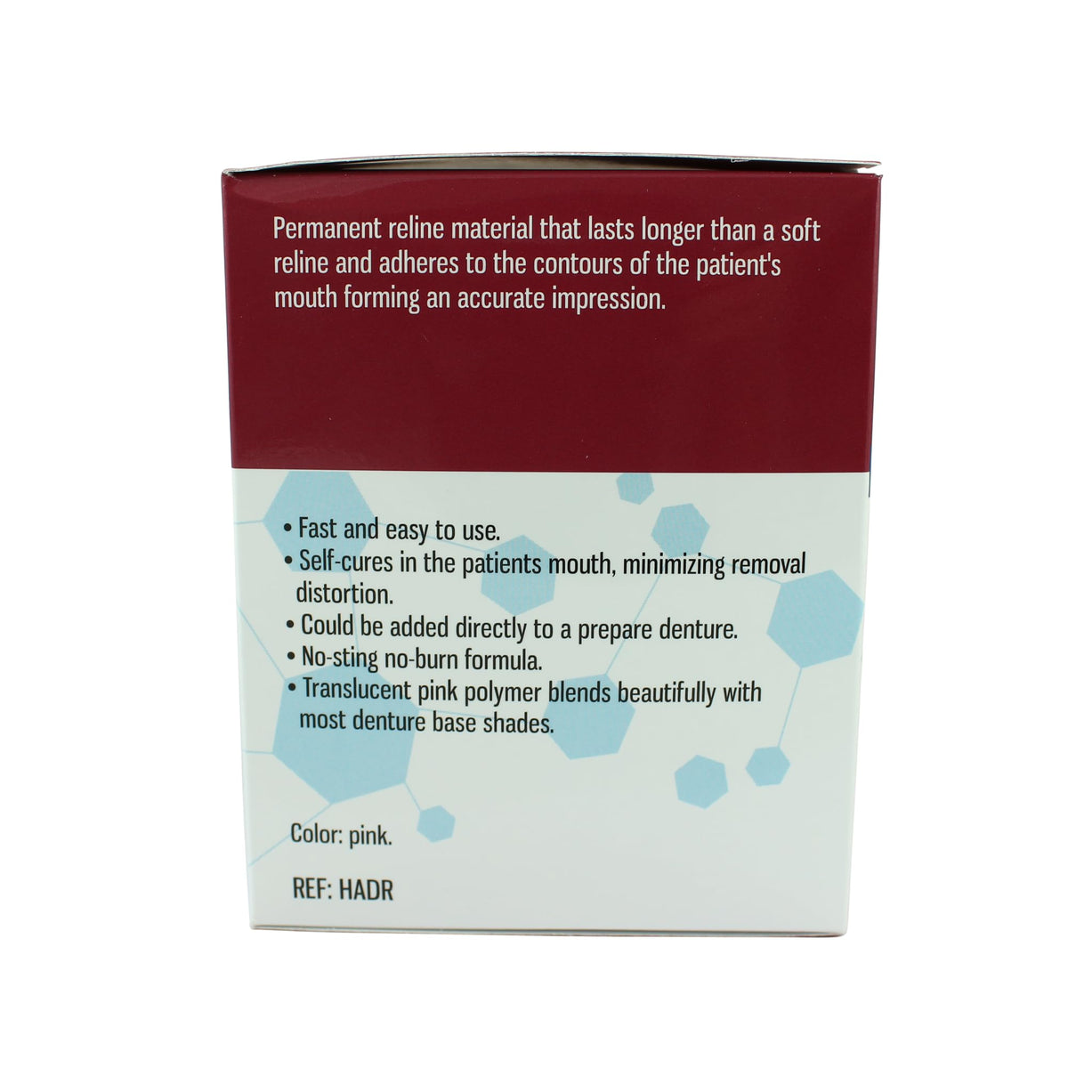 Self-Curing Hard Denture Reline Kit, Pink M311