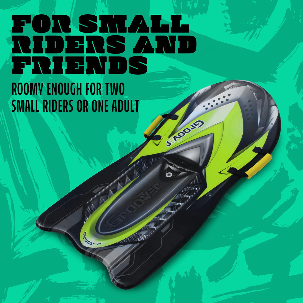 Premium Foam Snow Sled with Handles Y683638