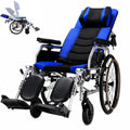High Back Reclining Wheelchair with Elevating Leg Rests U261732