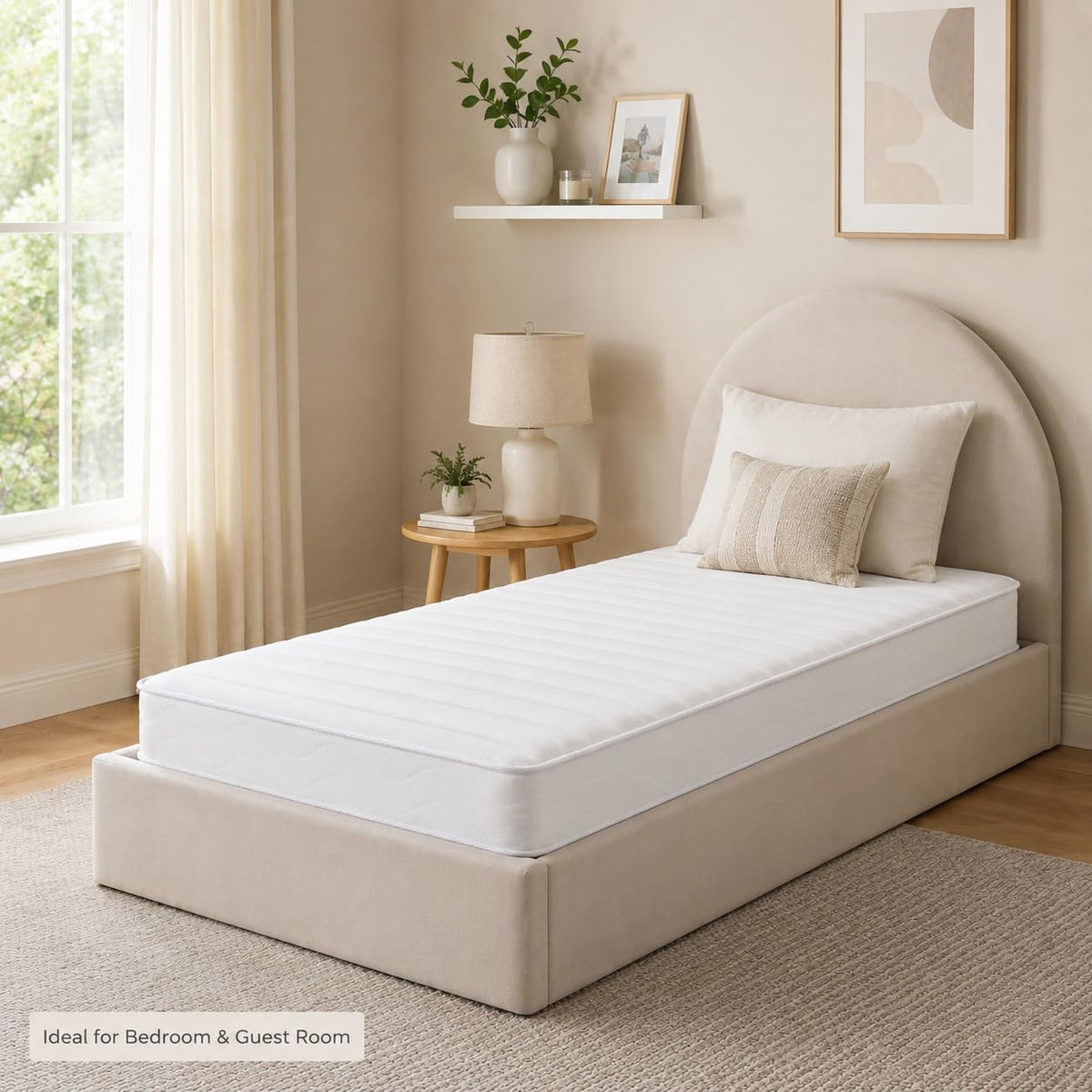 5 Inch Twin Size Bonnell Spring Mattress Y775344