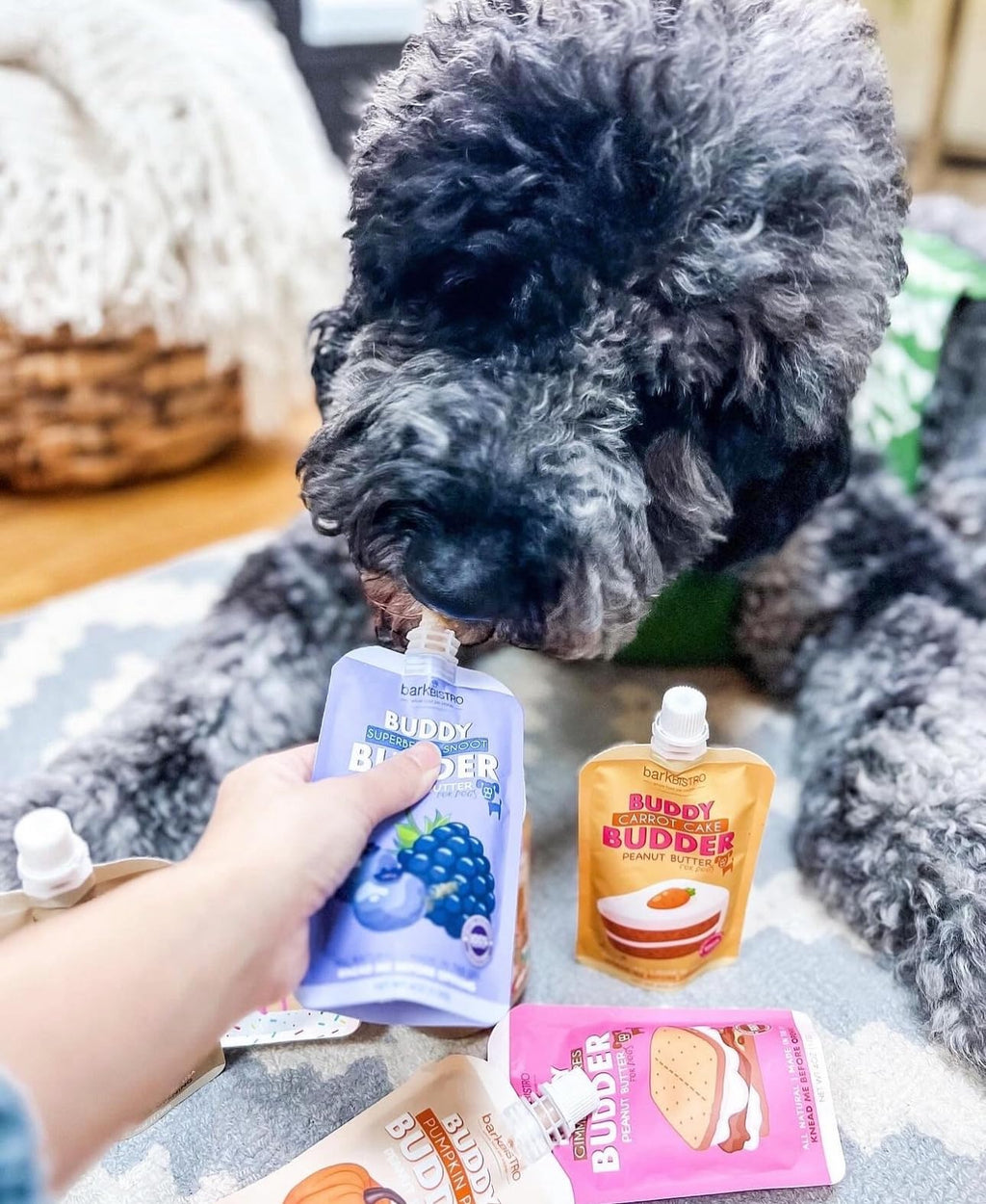 Peanut Butter for Dogs 3 Pack 4oz Squeeze Packs R3052