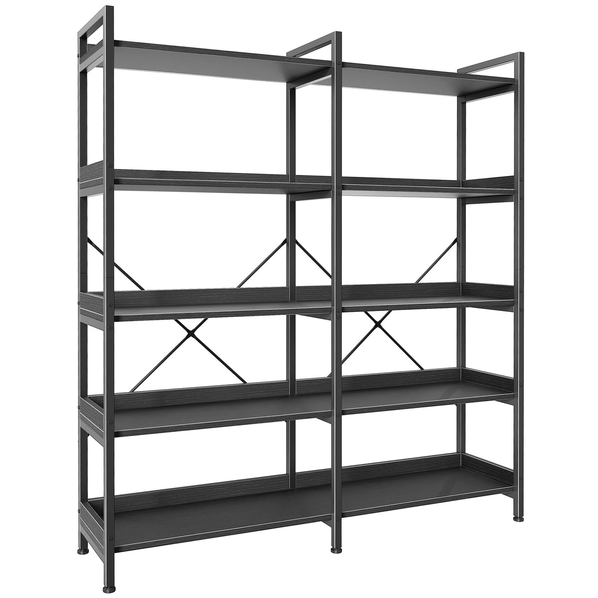 5 Tier Bookshelf with 10 Open Shelves N81908