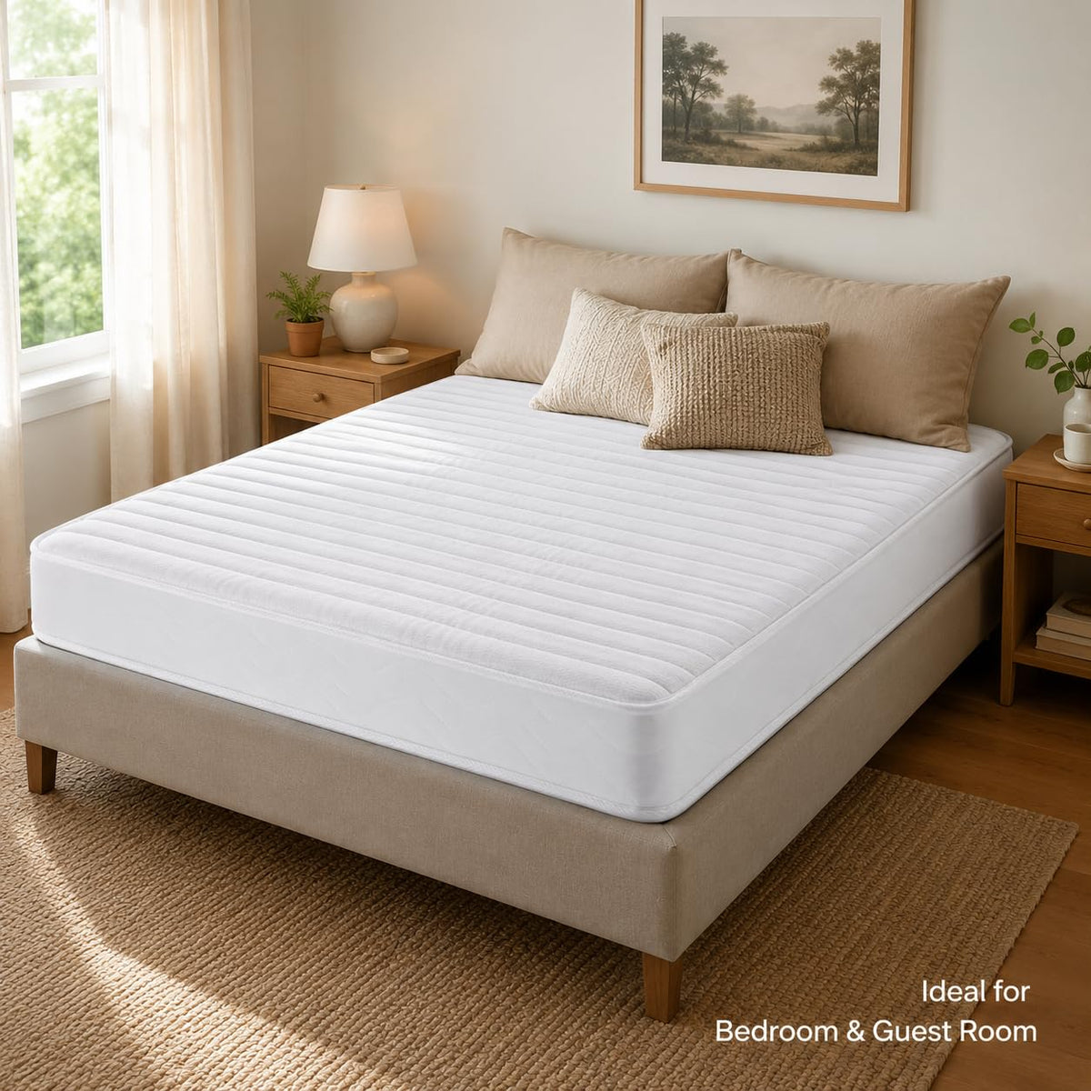 5 Inch Twin Size Bonnell Spring Mattress Y775344