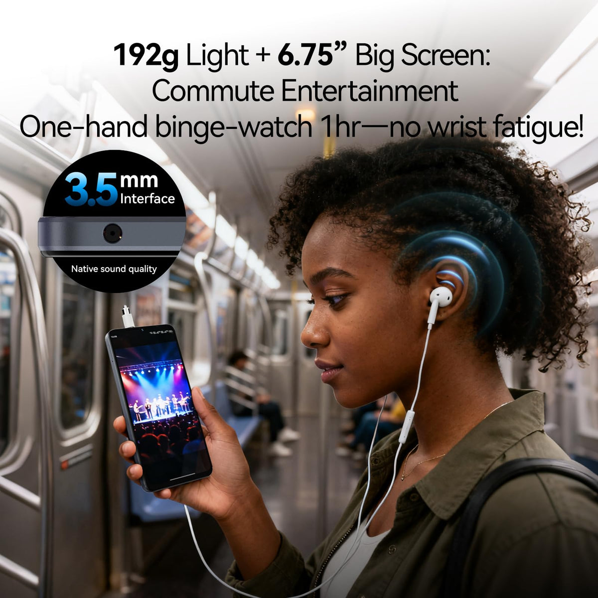 Ultra-Light 6.75" Big Screen 4G+64GB 13MP Dual Camera 4900mAh Android 14 Dual SIM Smartphone N95247