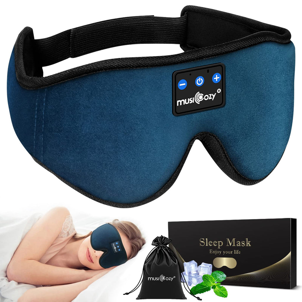 3D Bluetooth Wireless Headband Sleep Mask, Pack of 2 S2261