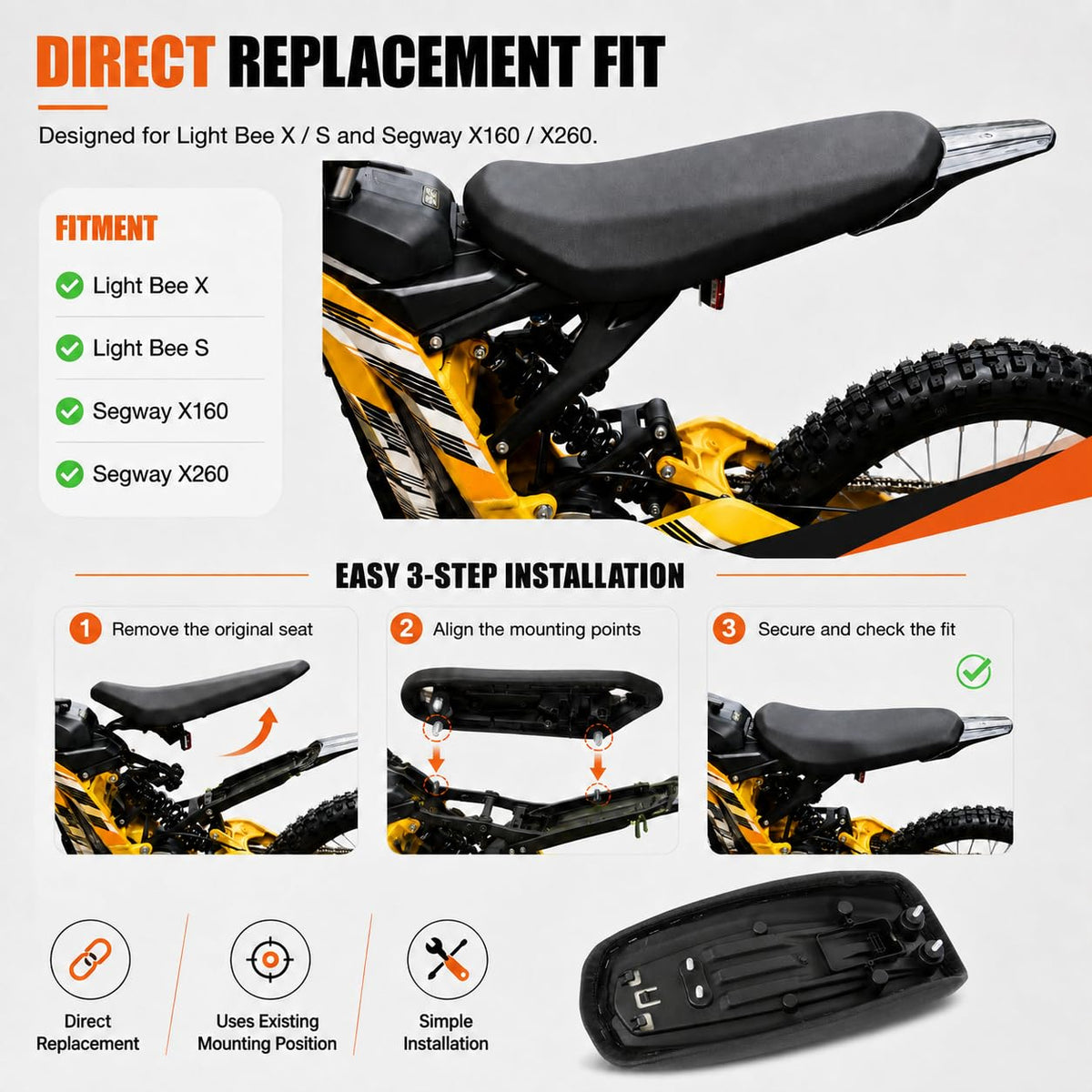 Electric Bike Seat Cushion Z93323