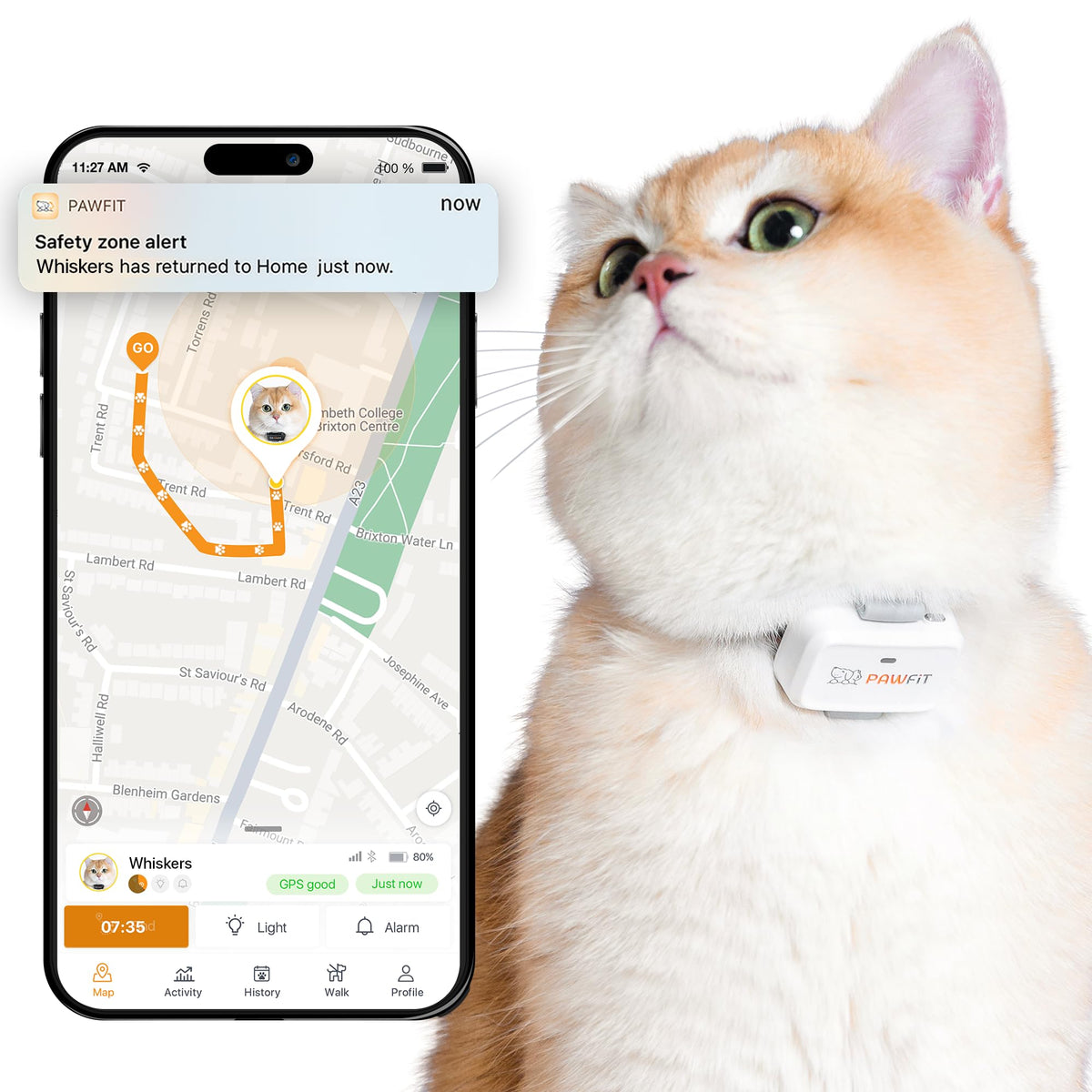 4G GPS Cat Tracker Ultra-Light Q432183