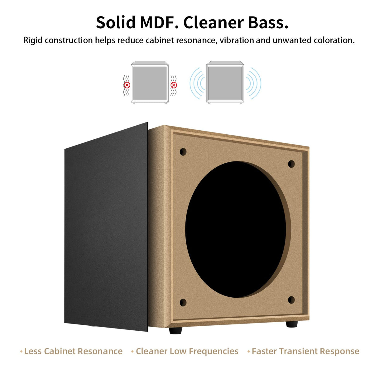 10" Powered Wireless Subwoofer S329347