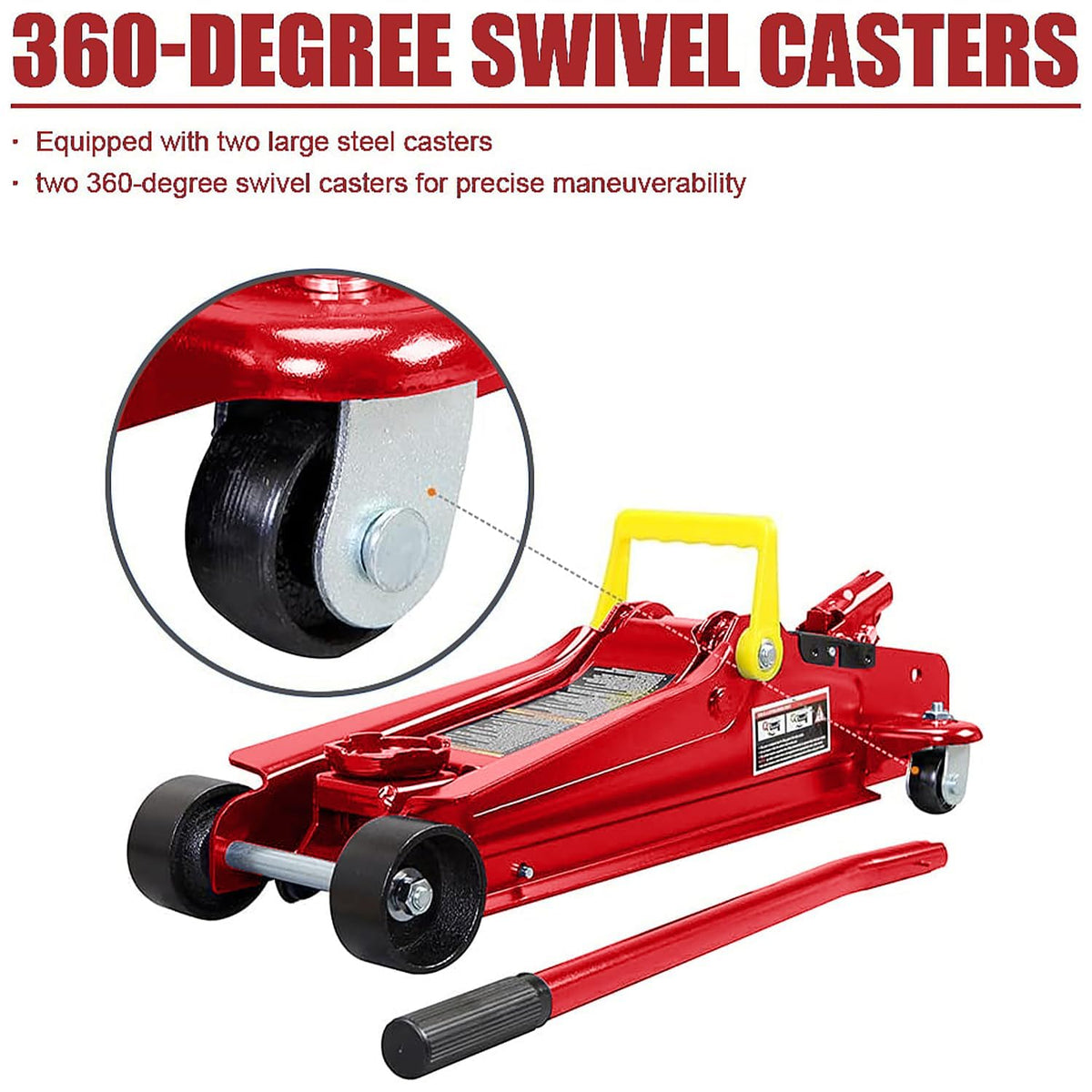 3 Ton Low Profile Steel Hydraulic Floor Jack H700