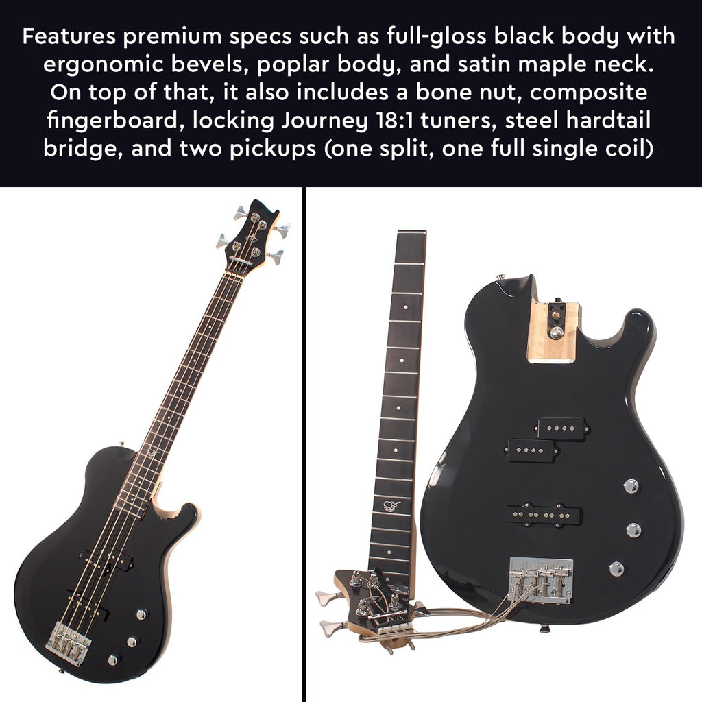 Collapsible Folding Electric Travel Guitar A230