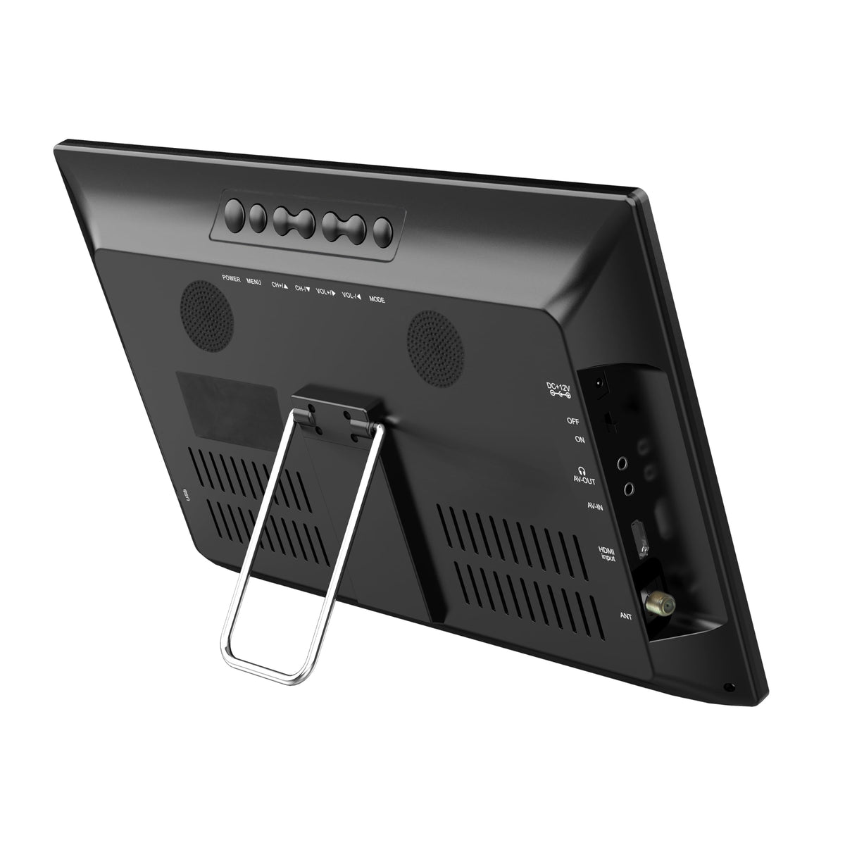12-inch Portable LED TV with Rechargeable Battery and Remote Control D13562