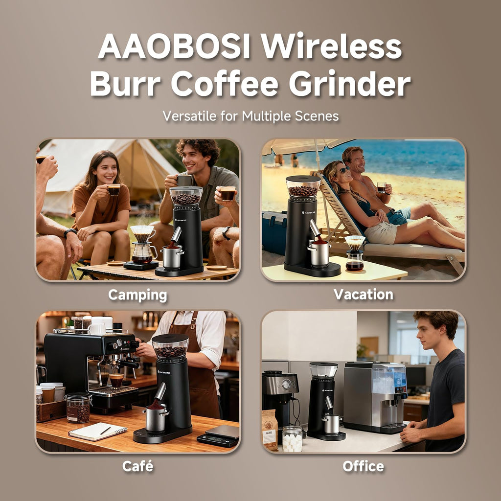 Cordless Burr Coffee Grinder with 60 Settings W15721