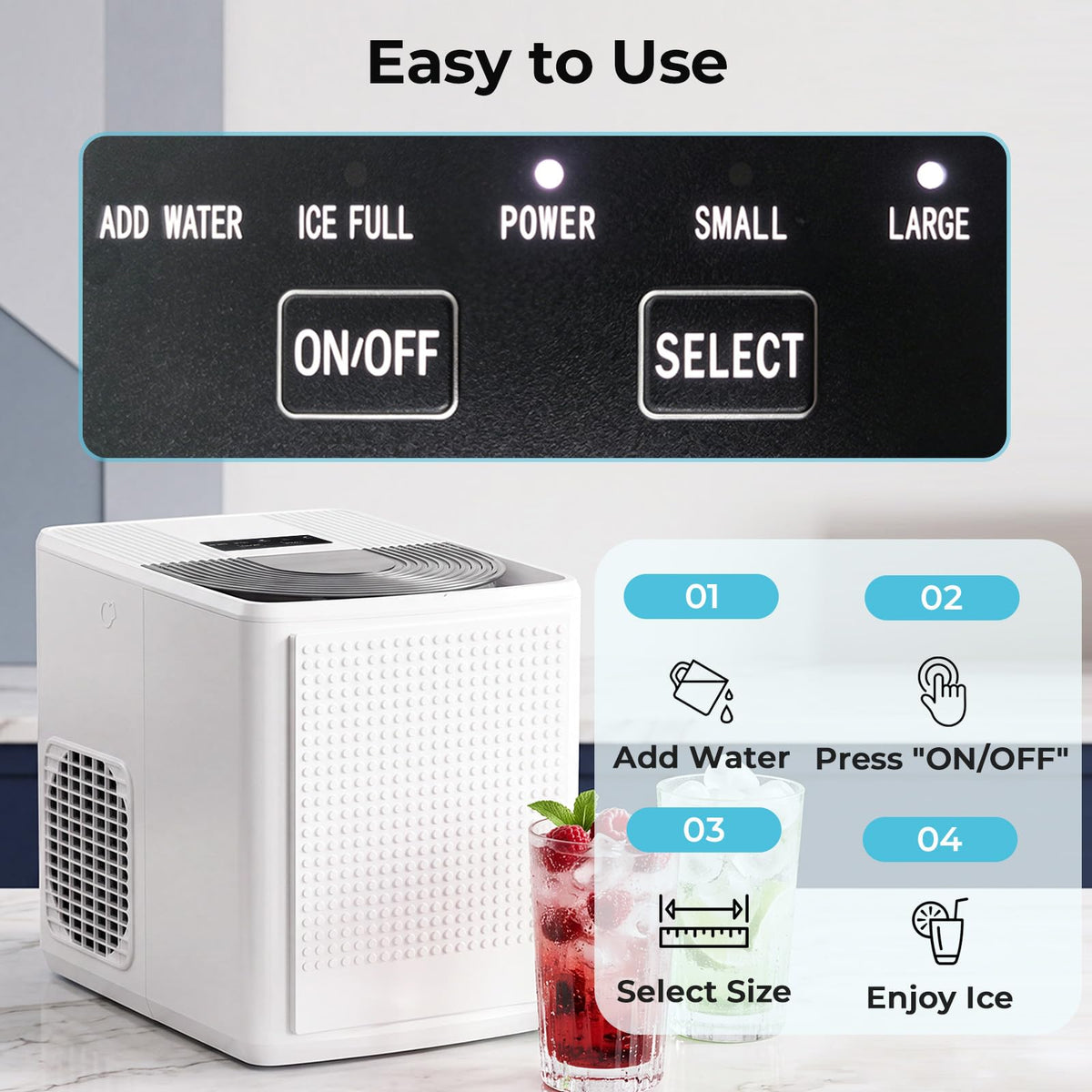 Bullet Ice Maker Countertop W1770