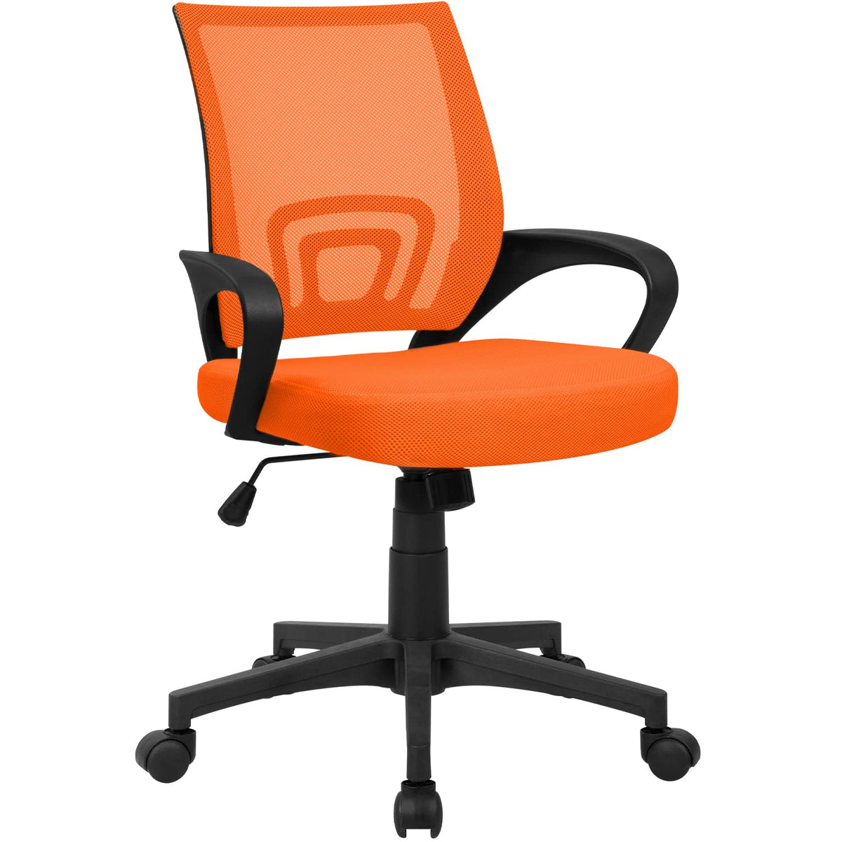 Orange Mesh Ergonomic Office Chair D439014