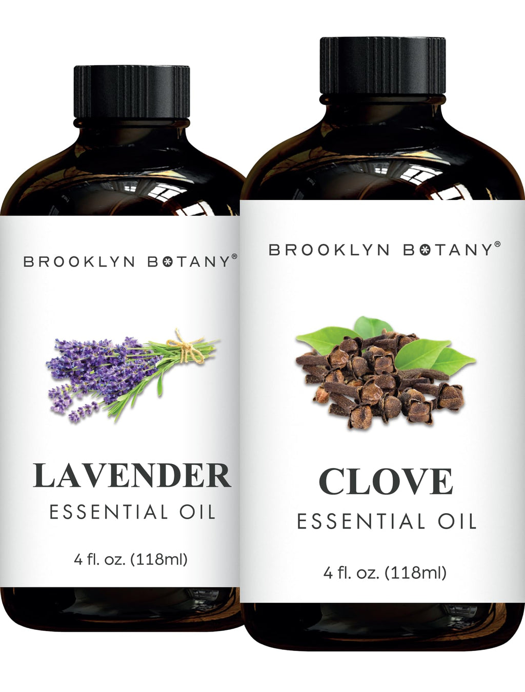 Lavender & Clove Essential Oils 4 Fl Oz Pack of 2 P65708