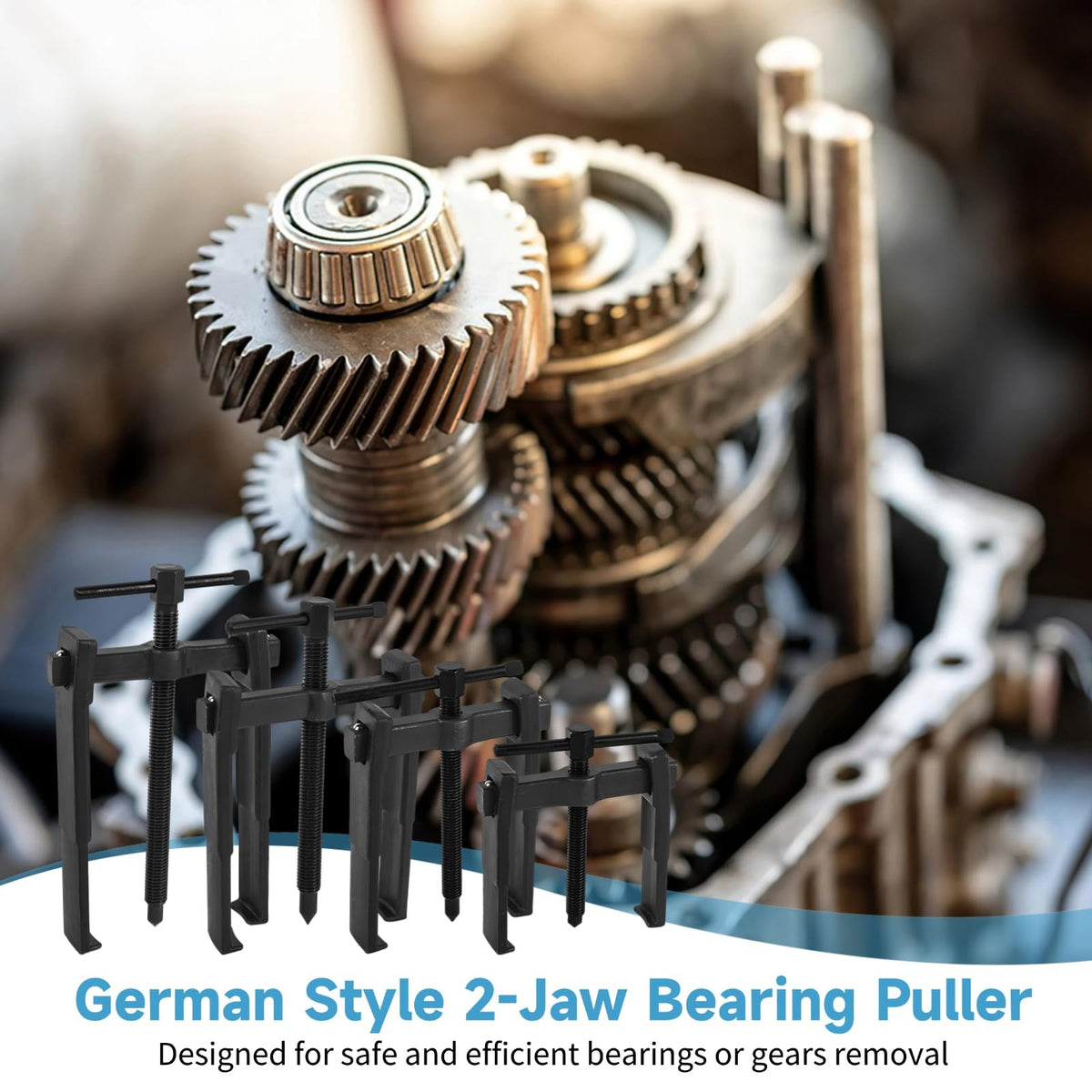 4 PCS 2 Jaw Gear Puller C362