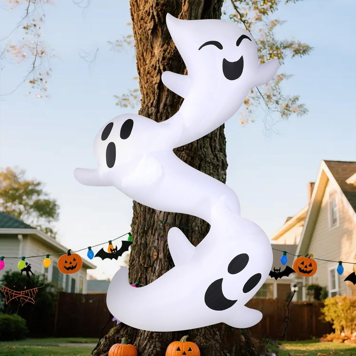 8ft Light Up Inflatable Ghosts U715