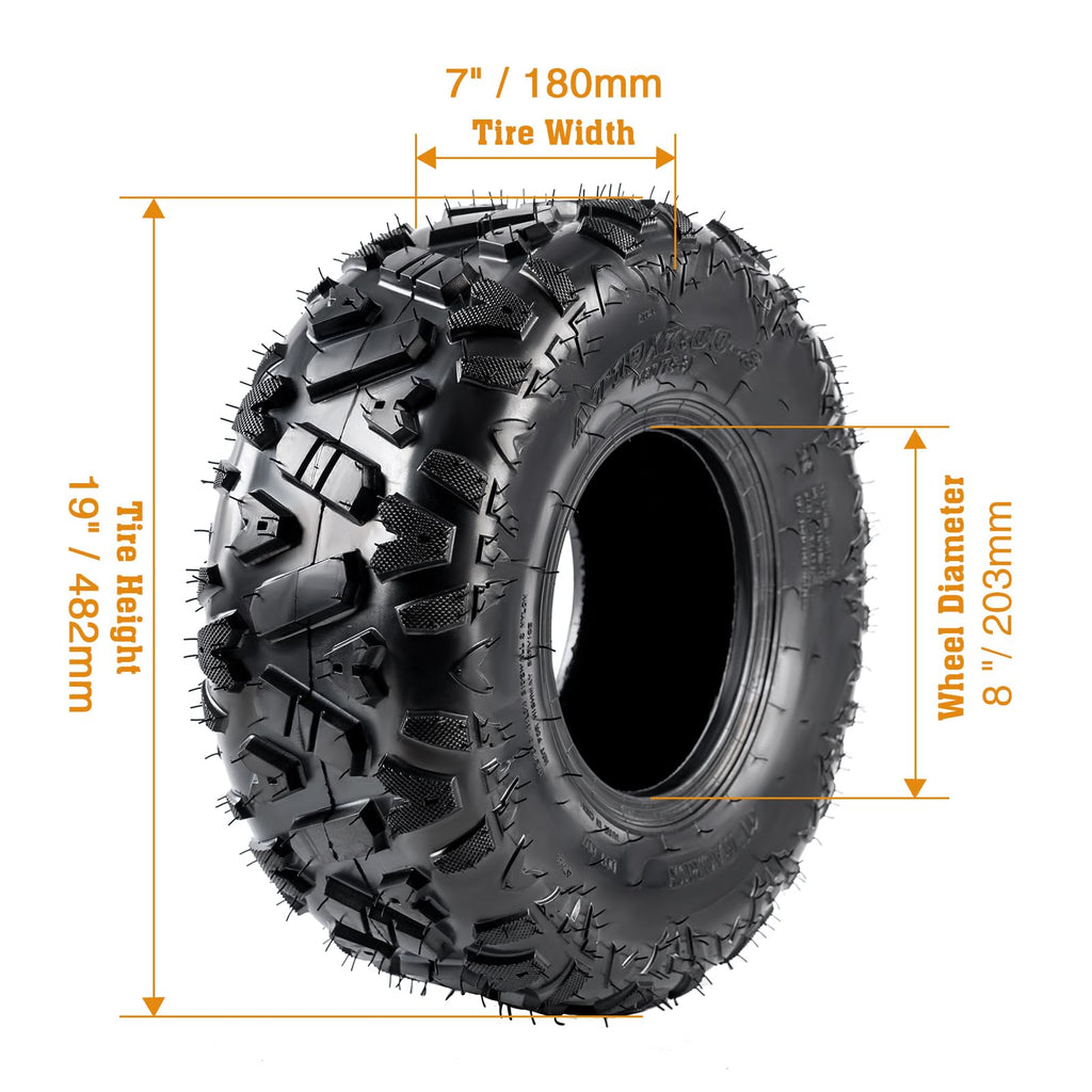 19x7-8 All-Terrain ATV UTV Tires 2 PCS O331