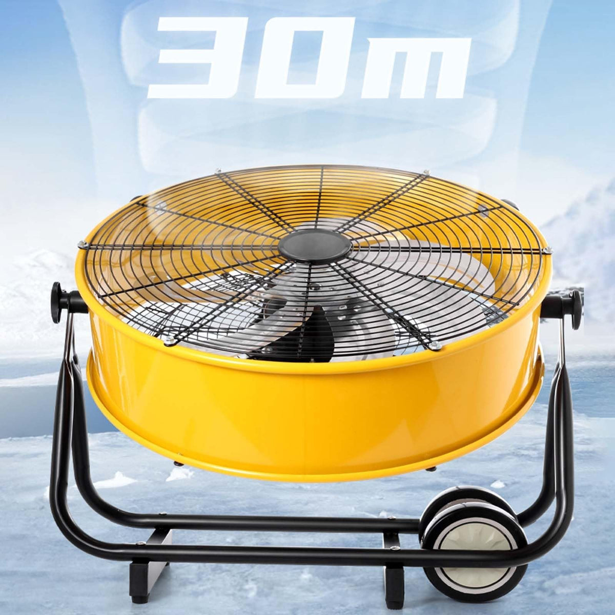 Heavy Duty 3-Speed 20in Floor Drum Fan S47628