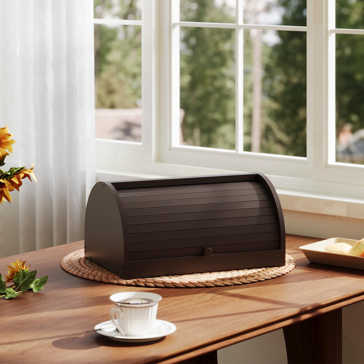 Roll-Top Bread Box J4967