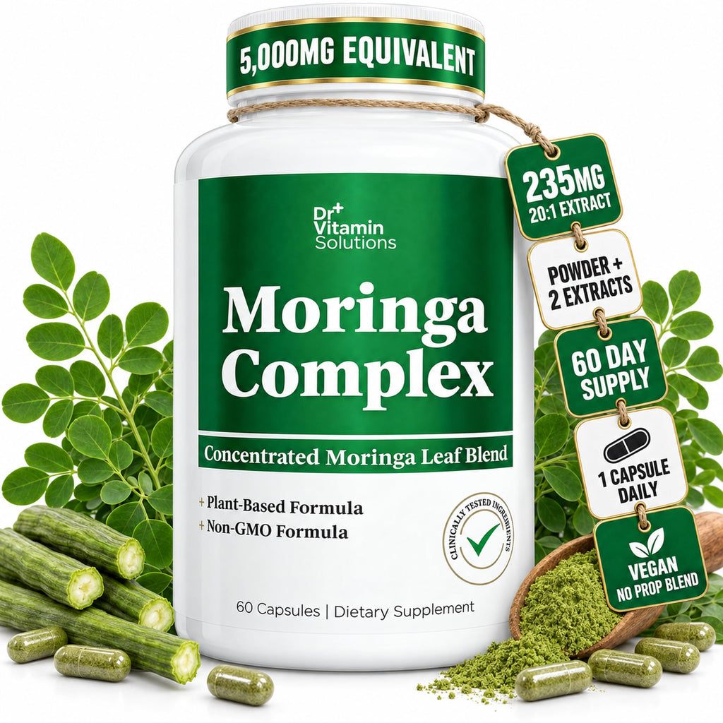 Moringa Oleifera Capsules with 20:1 Leaf Extract H5831
