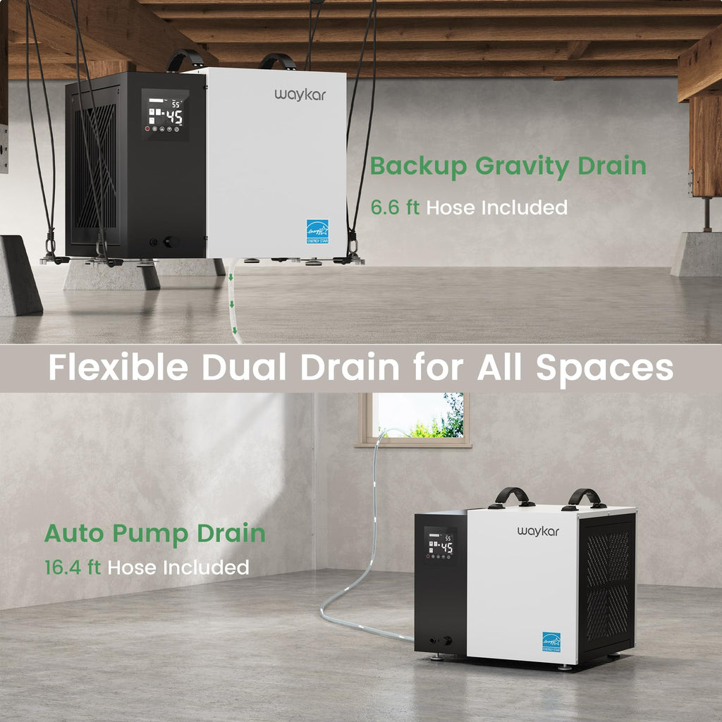 70 Pint Dehumidifier with Pump & Drain Hose S5820