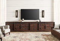 60 inch Farmhouse TV Stand with Drawers & Storage Cabinet E73812