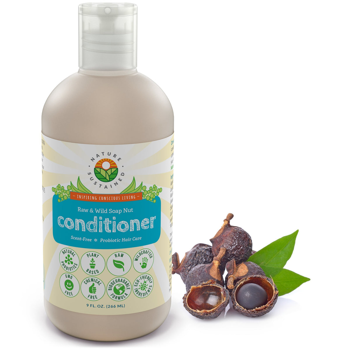 Organic Fragrance Free Conditioner 9 Oz N662438